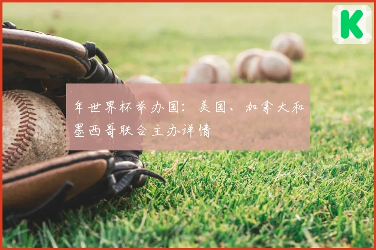 年世界杯举办国：美国、加拿大和墨西哥联合主办详情